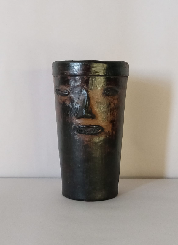 Vaso rostro "mírame 1"