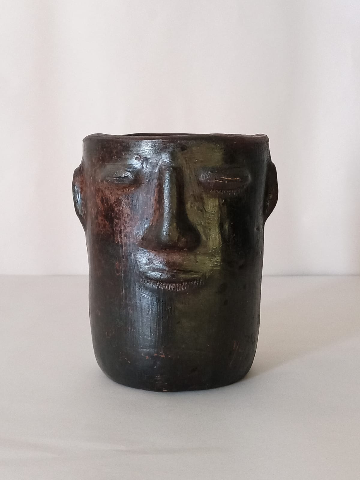 Vaso "rostro al cielo 1"