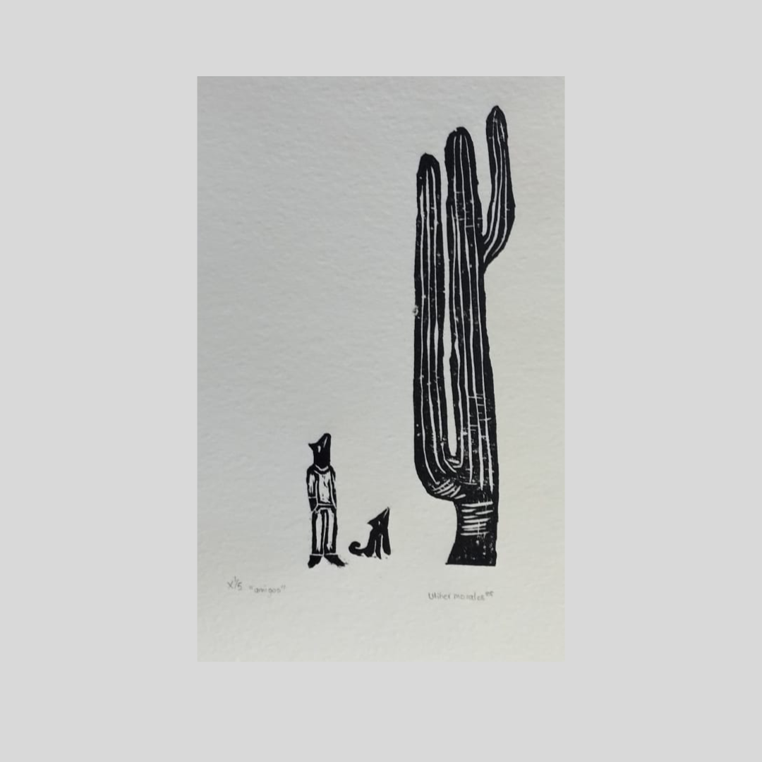 Grabado "amigos"
