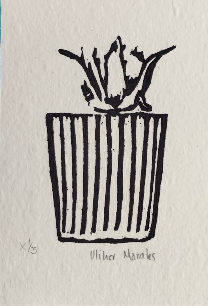 Grabado "Mezcalito"